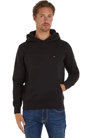 Tommy Hilfiger Herren Hoodie Flag Logo mit Kapuze, , XS
