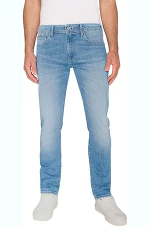 Pepe Jeans Tapered Jeans für Herren, Blau (Denim-MI5), 28W / 34L