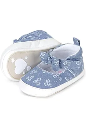 Sterntaler Baby Mädchen Baby Sandalen Babysandale Blumen - Baby Sandalen , Babyschuhe - mit rutschfester Herzchensohle - , 16