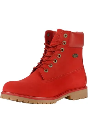 Lugz Herren Convoy Classic 6-inch Chukka Boot Mode-Stiefel, Mars Red/Gum, 41.5 EU