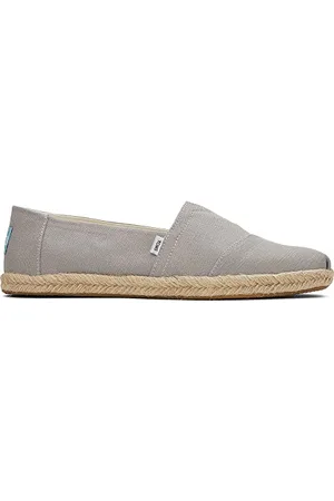 TOMS Herren Alpargata Rope Classic Flacher Slipper, Medium Grey, 42.5 EU