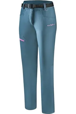 Black Crevice Trekkinghose I Damen I 44 I Wanderhose mit praktischen Taschen I Outdoorhose I wasserabweisend & schnelltrocknend I strapazierfähig & atmungsaktiv…