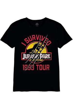 Jurassic Park Jungen Bojupamts048 T-Shirt, , 8 Jahre
