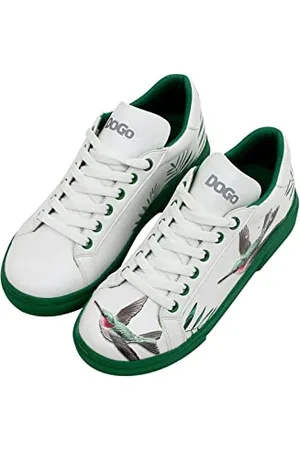 Dogo Damen Ace Sneakers Sneaker, White, 41 EU