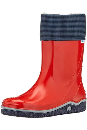 Spirale Unisex-Kinder Paolo Gummistiefel, Rot (Rot 078)