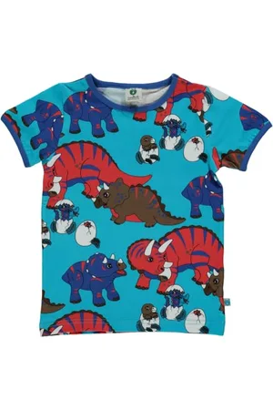 Småfolk T-Shirt with Dinosaurs