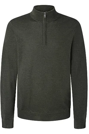 Hackett Herren GMD Merino Silk Hzip Pullover, , 3XL