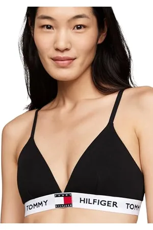 Tommy Hilfiger Damen Triangel BH mit Logobund, , XS