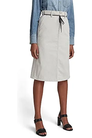 G-Star RAW Damen Lintell Midi Rock