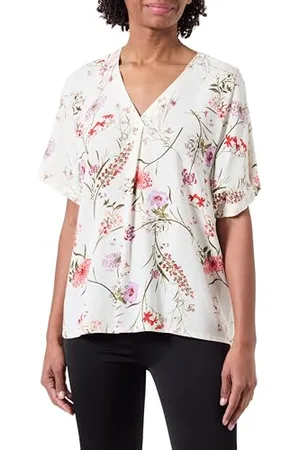 VERO MODA VMEASY Joy SS V-Neck TOP WVN GA