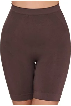 Susa Miederhose Damen mit Bein – Leicht formend, Radlerhose Damen kurz für Kleid oder auch zum Sport, Elastisch & Blickdicht