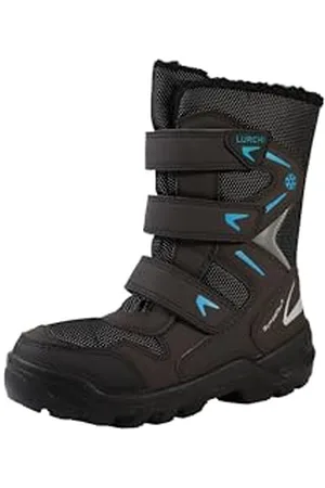 Lurchi Schneestiefel Kristo-Sympatex, Farbe:Black-Turquoise, Größe:39