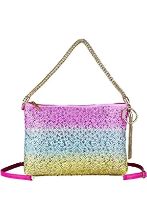 Alessandro Abendtasche Bling mit tausenden Strass Glitzersteinen 30cm x 21cm x 3cm