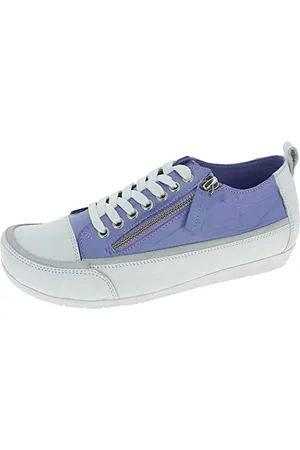 Andrea Conti Damen Sneaker, Flieder/Weiss, 36 EU