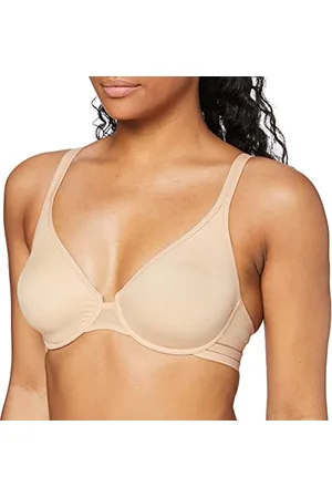 Maison Lejaby Damen Nufit BH, Durchsichtig, Marron (Power Skin 389), 70B