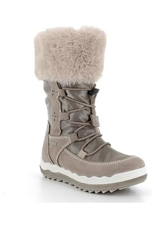 Primigi Jungen Mädchen Frozen GTX Schneestiefel, BEIGE Scuro-Pietra, 26 EU