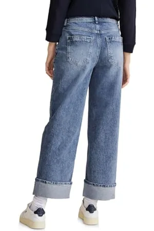 Street one Damen Jeans Straight und High, , 31W / 28L