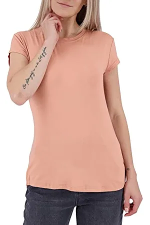 alife kickin ALIFE and Kickin MimmyAK A Shirt – Damen T-Shirt – Bequemes Kurzarm Shirt für Alltag & Freizeit – Perfekt für Sommer & Übergangszeiten M