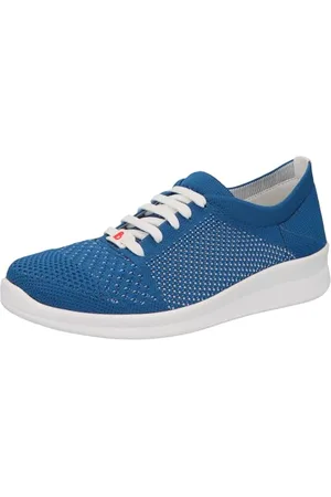Berkemann Damen Alenia Sneaker, Mittelblau/blau, 37 EU