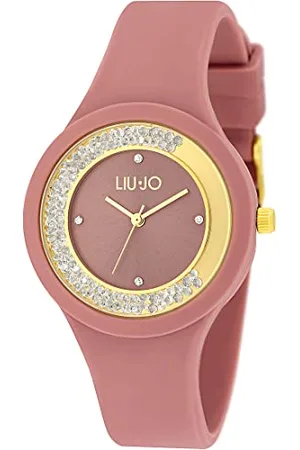 Liu Jo LiuJo Damen Analog Quarz Uhr mit Silikon Armband TLJ1426