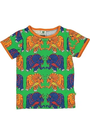 Småfolk T-Shirt with Dinosaurs