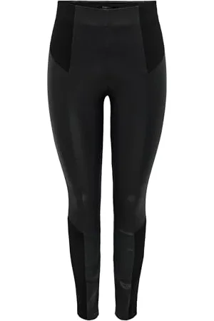 ONLY Female Leggings Slim Fit Hohe Taille Hose