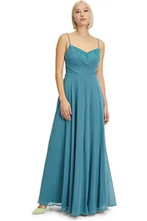 Vera Mont Damen Abendkleid mit Spitze ,46