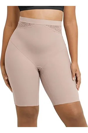 Maidenform Damen High Waist Thigh Slimmer Oberschenkel-Shapewear, , M