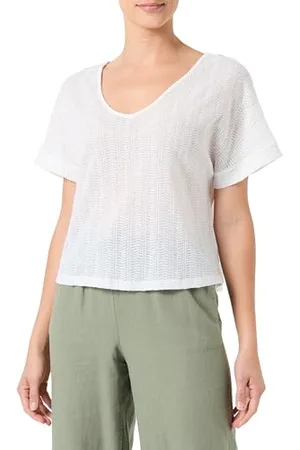 Pieces® Pcafie Ss Reversible Lace Top Sww