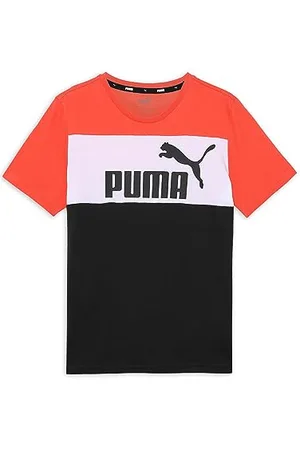 PUMA Unisex Baby ESS Block Tee B Unterhemd, , 128