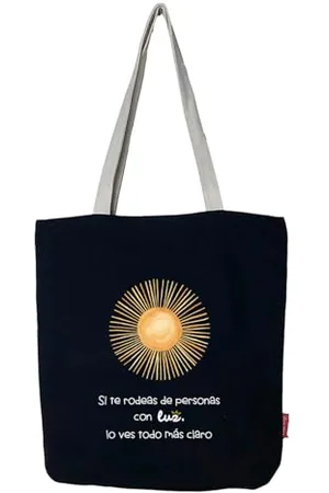 Hello-Bags . Tragetasche mit Reißverschluss, Futter und Innentasche. Außen: 100% Baumwolle. Inklusive schönem Kraft-Umschlag. Modell: SITERODEAS. Farbe: Ecru/ . Maße: 37 x 38 cm., , L