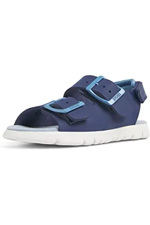 Camper Jungen Oruga Kids-k800429 Sandal, Blau, 31 EU