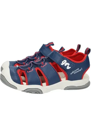 Garvalin 242860 Sandale, Marineblau, Rot, 36 EU