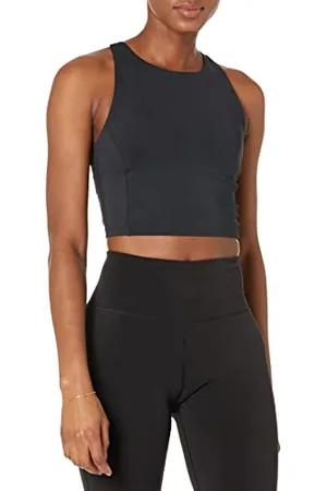 Amazon Damen Active formender, hochgeschlossener Sport-BH mit Racerback - Auslauffarben, , 5XL Große Größen