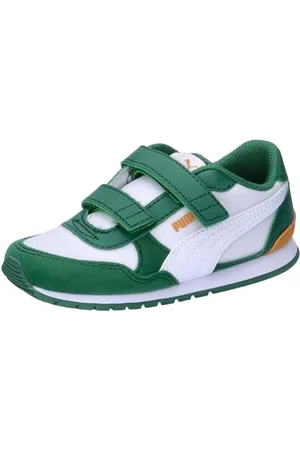 PUMA Unisex Baby ST Runner v3 NL V Inf Sneaker, Vine White-Ginger Tea, 20 EU