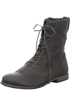 Think! Damen AGRAT chromfrei gegerbte leicht gefütterte Stiefelette, , 39 EU