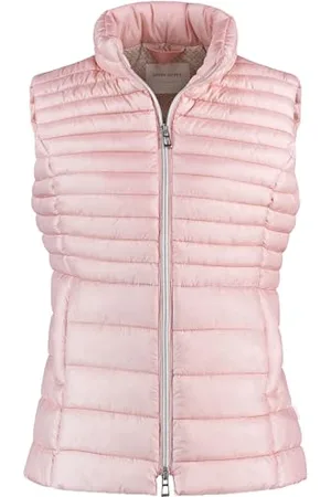 Gerry Weber Damen Taillierte Steppweste ärmellos unifarben Rosé 40