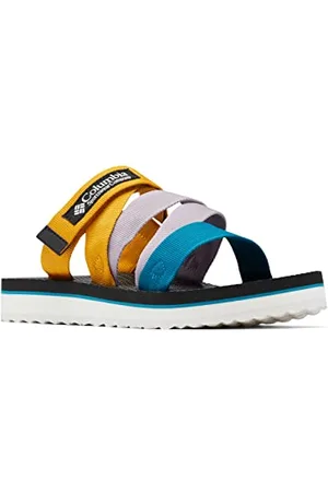 Columbia Alava Slide Sandalen für Damen, Gelb (Golden Yellow x Snowcap), 42 EU