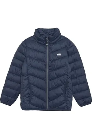 Color Kids Boys Packable Quilted Jacket, Dress Blues, 128