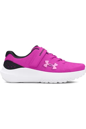 Under Armour Mädchen UA GPS Surge 4 AC, bequeme Kinder Laufschuhe für Sport und Freizeit, leichte Sportschuhe für Mädchen