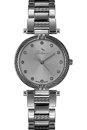 BelleVue Damen Analog-Digital Automatic Uhr mit Armband S0367585