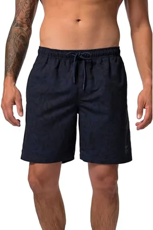 JP 1880 Badeshorts, Beachwear, Elastikbund, Alloverprint, ,L