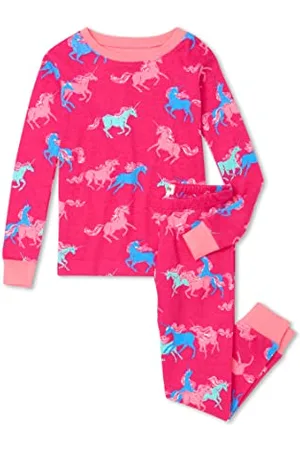 Hatley Mädchen Pyjama-Set aus Bio-Baumwolle Pyjamaset, , 2 Jahre