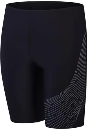 Speedo Medley Logo Schwimmhose für Jungen, /Grau, 5-6 Jahre
