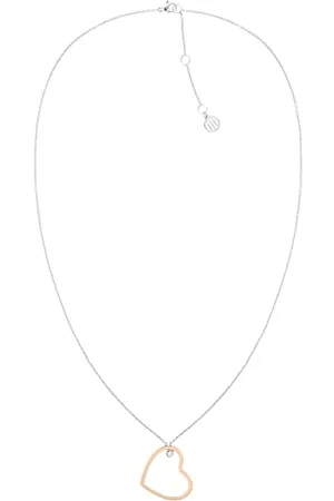 Tommy Hilfiger Jewelry Halskette für Damen aus Edelstahl mit einem Herz-Anhänger - 2780759