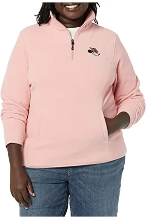 Amazon Disney | Marvel | Star Wars | Princess Damen Polar-Fleece-Mockjacken mit Viertelreißverschluss, , M