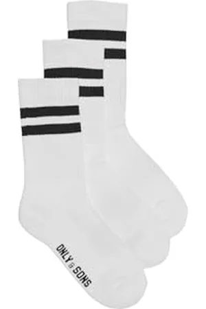 Only & Sons Herren ONSRODY 3-Pack Tennis NOOS Socken, , 39-42 (3er Pack)