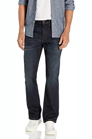 Amazon Herren Bootcut-Jeans mit schmaler Passform, , 33W / 30L