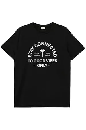 QS by s.Oliver Jungen 2143131 T-Shirt mit Frontprint, 9999, 164