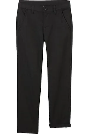 TOM TAILOR Jungen Kinder Basic Straight Fit Chino Hose, black anthra mel houndstooth, 134